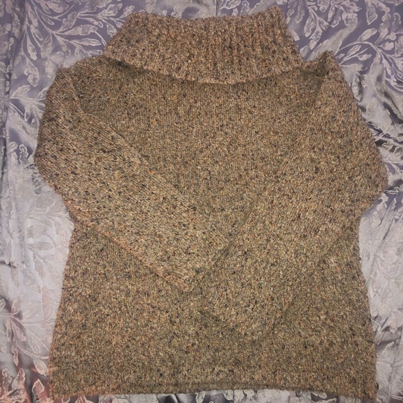 Brown Turtleneck Sweater - Picture 1 of 2